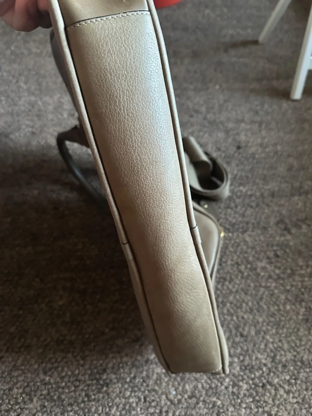 Ghurka leather briefcase. “Vestry”